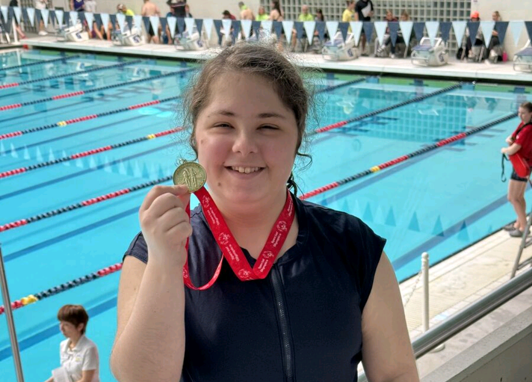 Special Olympics Gold Medalist Kalissa Alenick heads to State for Swim