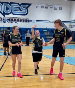 SHS' Unified Sports Basketball team Brings all Smiles