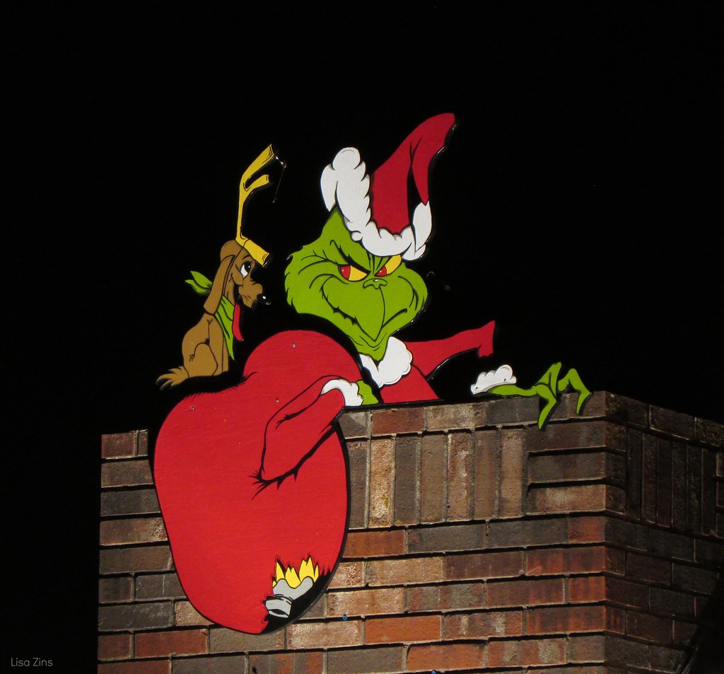 "The Grinch and Max" by Lisa Zins is licensed under CC BY 2.0.